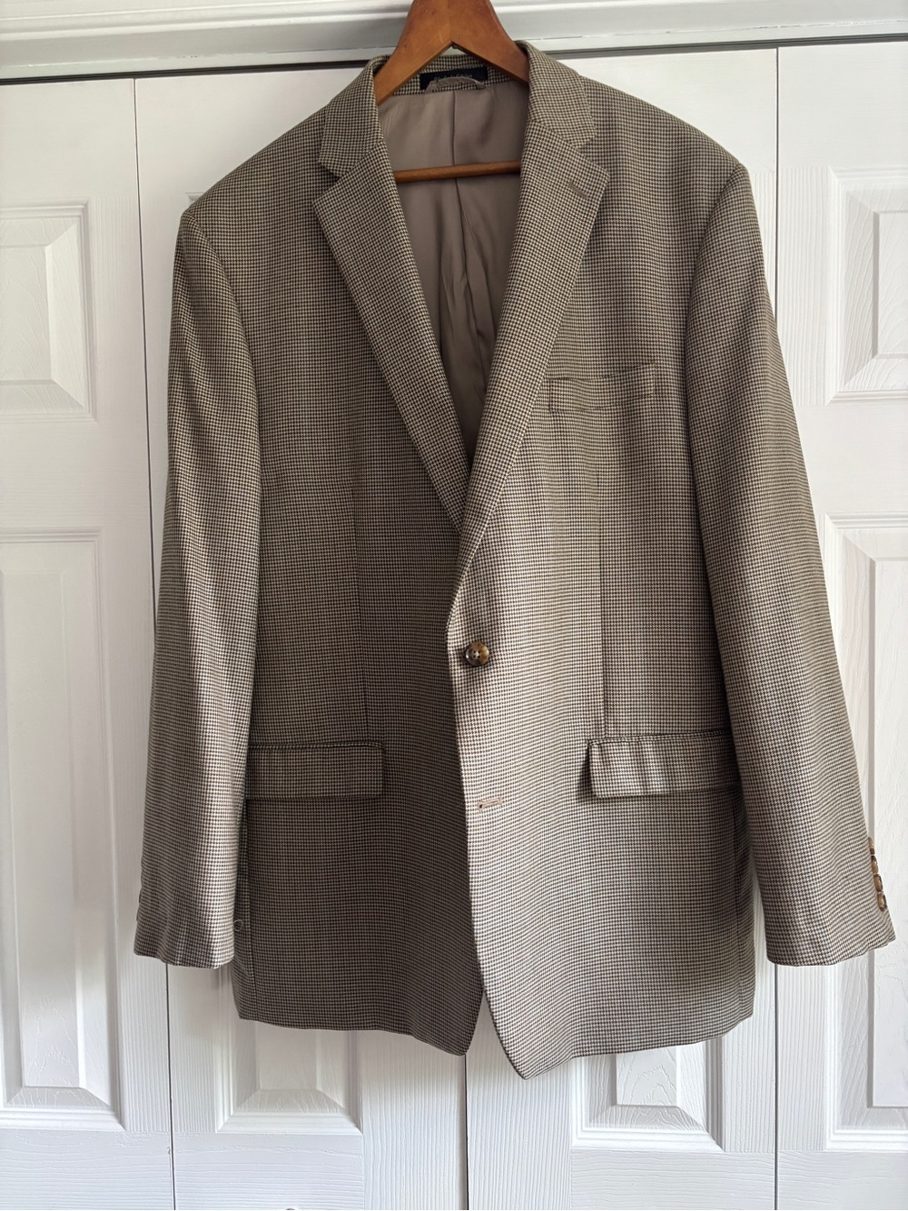 Men's Ralph Lauren houndstooth blazer